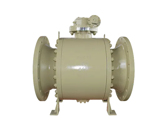 Port Trunnion Mounted Ball Valve ကို လျှော့ချပါ။